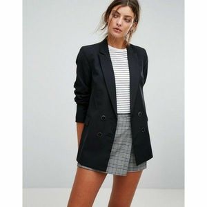 LEAVING 5/3: Black Double Breasted Blazer